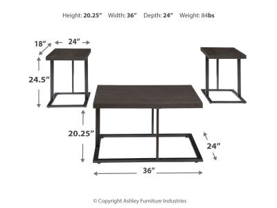 Airdon Table (Set of 3) T194-13