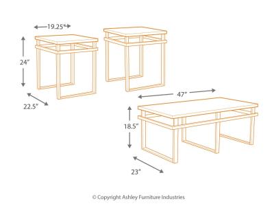 Occasional Table Set (3/CN) T180-13