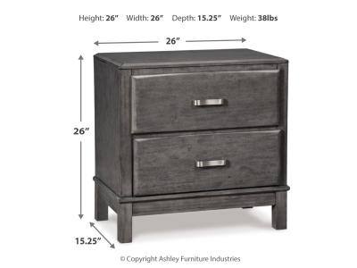 Two Drawer Night Stand B476-92