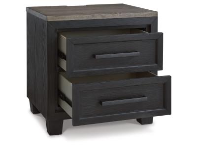 Two Drawer Night Stand/Foyland B989-92