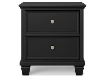 Two Drawer Night Stand/Lanolee B687-92