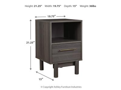 One Drawer Night Stand/Brymont EB1011-291