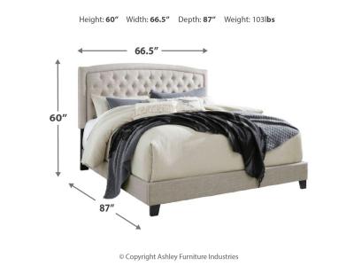 Queen Upholstered Bed/Jerary B090-781