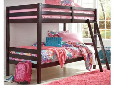 Twin/Twin Bunk Bed w/Ladder B328-59