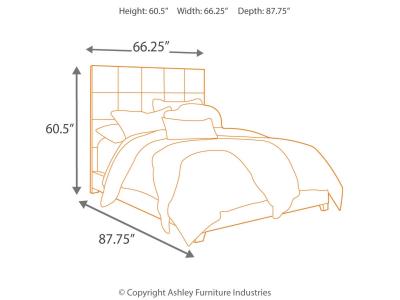 Queen Upholstered Bed/Dolante B130-381