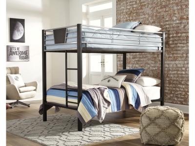 Twin/Twin Bunk Bed w/Ladder B106-59