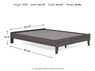 Queen Platform Bed/Brymont EB1011-113