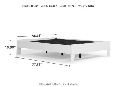 Full Platform Bed/Piperton EB1221-112