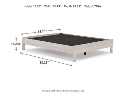 Queen Platform Bed/Socalle EB1864-113