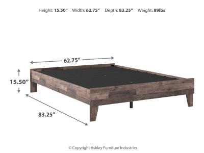 Queen Platform Bed/Neilsville EB2120-113