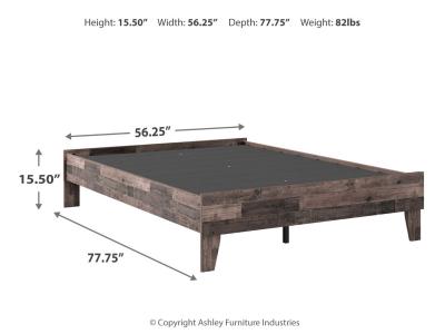 Full Platform Bed/Neilsville EB2120-112