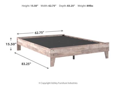 Queen Platform Bed/Neilsville EB2320-113