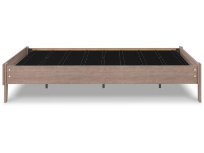 Full Platform Bed/Flannia/Gray EB2520-112