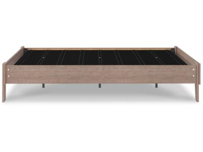 Full Platform Bed/Flannia/Gray EB2520-112