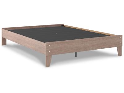 Queen Platform Bed/Flannia EB2520-113