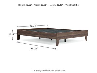 Queen Platform Bed/Calverson EB3660-113