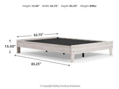 Queen Platform Bed/Shawburn EB4121-113