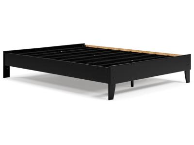 Queen Platform Bed/Finch/Black EB3392-113