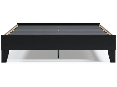 Queen Platform Bed/Finch/Black EB3392-113