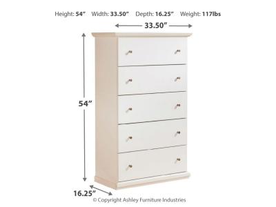 Five Drawer Chest B139-46