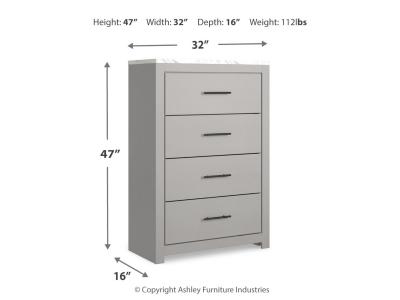 Four Drawer Chest/Cottonburg B1192-44