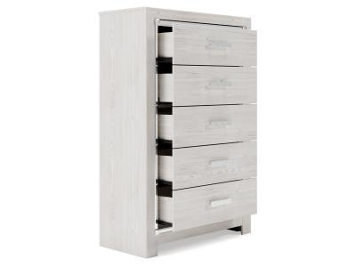 Five Drawer Chest/Altyra/White B2640-46