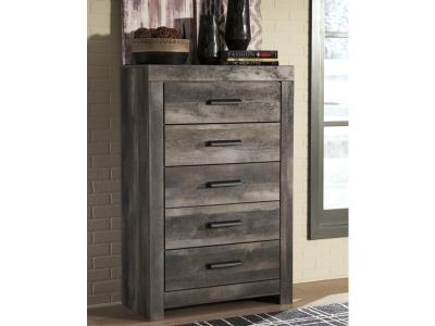 Five Drawer Chest/Wynnlow/Gray B440-46