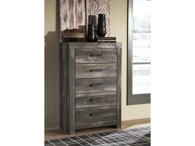 Five Drawer Chest/Wynnlow/Gray B440-46