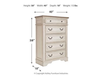 Five Drawer Chest/Realyn B743-46