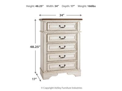 Chest/Realyn/Chipped White B743-45