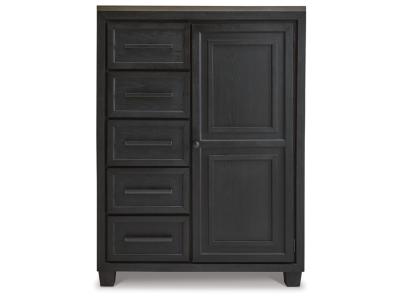 Door Chest/Foyland/Black/Brown B989-48