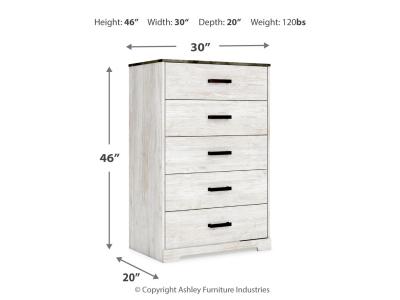 Five Drawer Chest/Shawburn EB4121-245