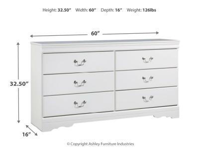 Six Drawer Dresser/Anarasia B129-31