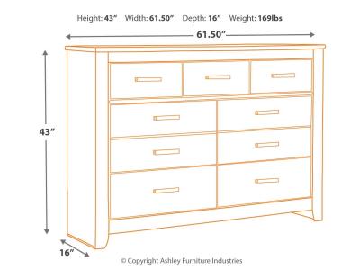 Seven Drawer Dresser/Brinxton B249-31