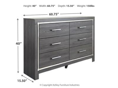 Six Drawer Dresser/Lodanna B214-31