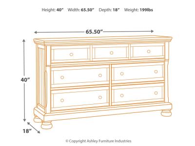 Dresser/Flynnter/Medium Brown B719-31