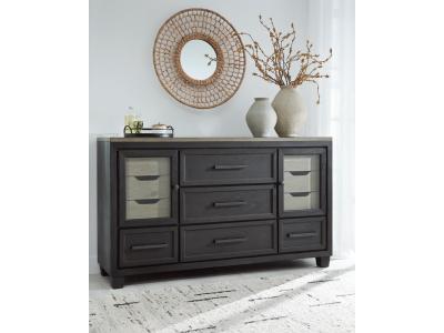 Dresser/Foyland/Black/Brown B989-31