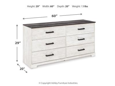 Six Drawer Dresser/Shawburn EB4121-231