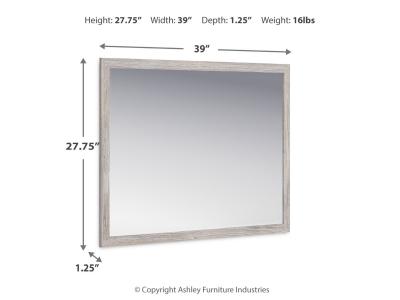 Bedroom Mirror/Vessalli/Gray B1036-36