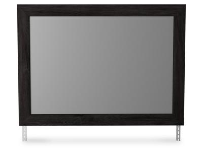 Bedroom Mirror/Belachime/Black B2589-36