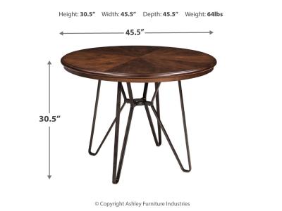 Round Dining Room Table D372-15