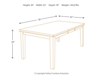 RECT DRM Butterfly EXT Table D594-35