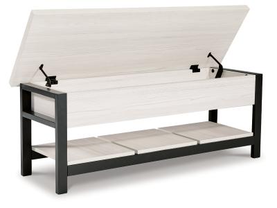 Storage Bench/Rhyson/White A3000312