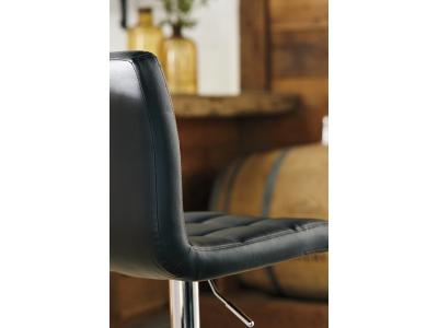 Tall UPH Swivel Barstool(2/CN) D120-130