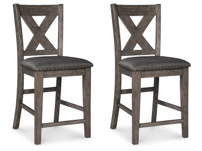 Upholstered Barstool (2/CN) D388-124