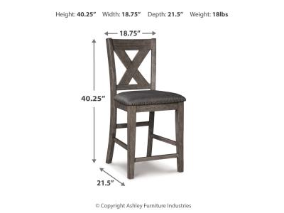 Upholstered Barstool (2/CN) D388-124