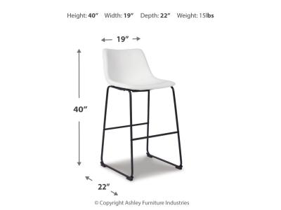 Tall UPH Barstool (2/CN) D372-730