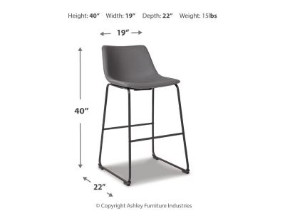 Tall UPH Barstool (2/CN) D372-830