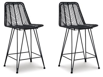 Upholstered Barstool (2/CN) D434-124