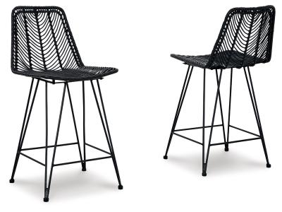 Upholstered Barstool (2/CN) D434-124